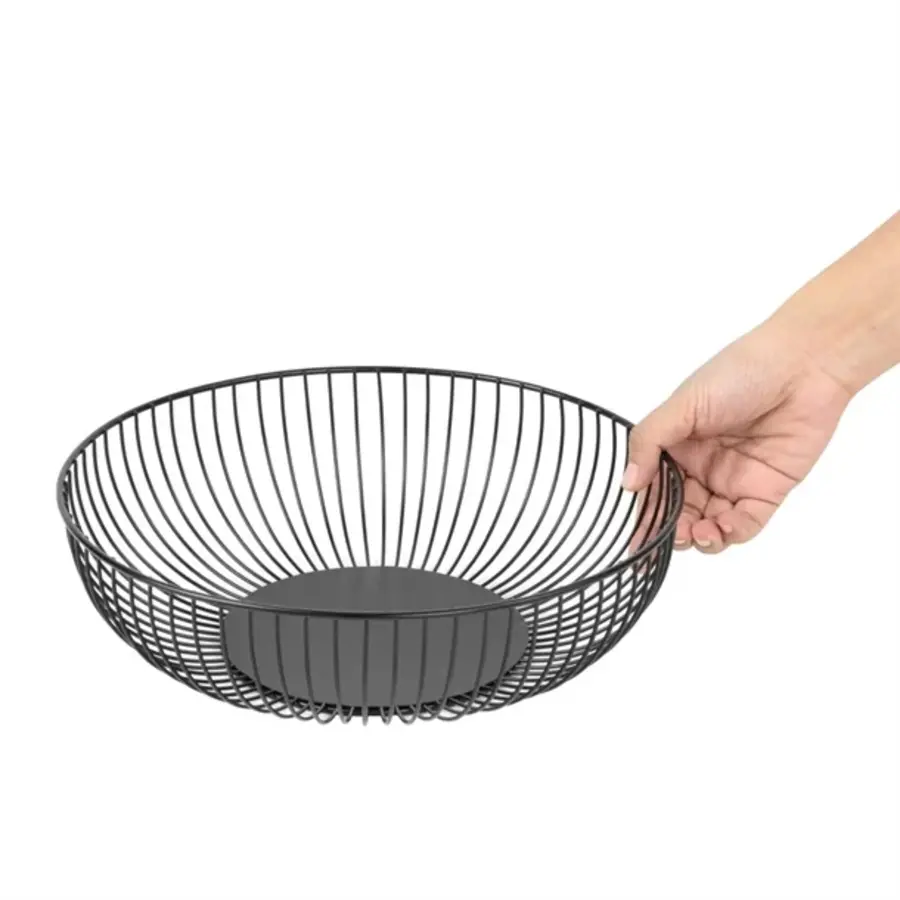 Olympia wire feed display tray round | Black | 285x85mm