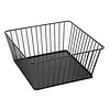 Olympia Olympia Draht-Speisentablett, quadratisch | Schwarz | 230x230x100mm