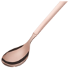 Buffet large salad spoon copper | stainless steel | ( 6 pieces )