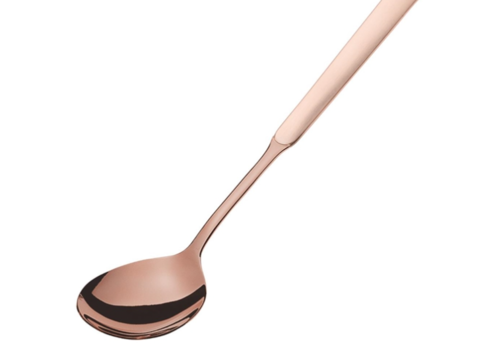  Amefa Buffet small salad spoon copper | Stainless steel | ( 6 pieces ) 