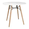 Bolero Table ronde Bolero Arlo blanche | 798 mm