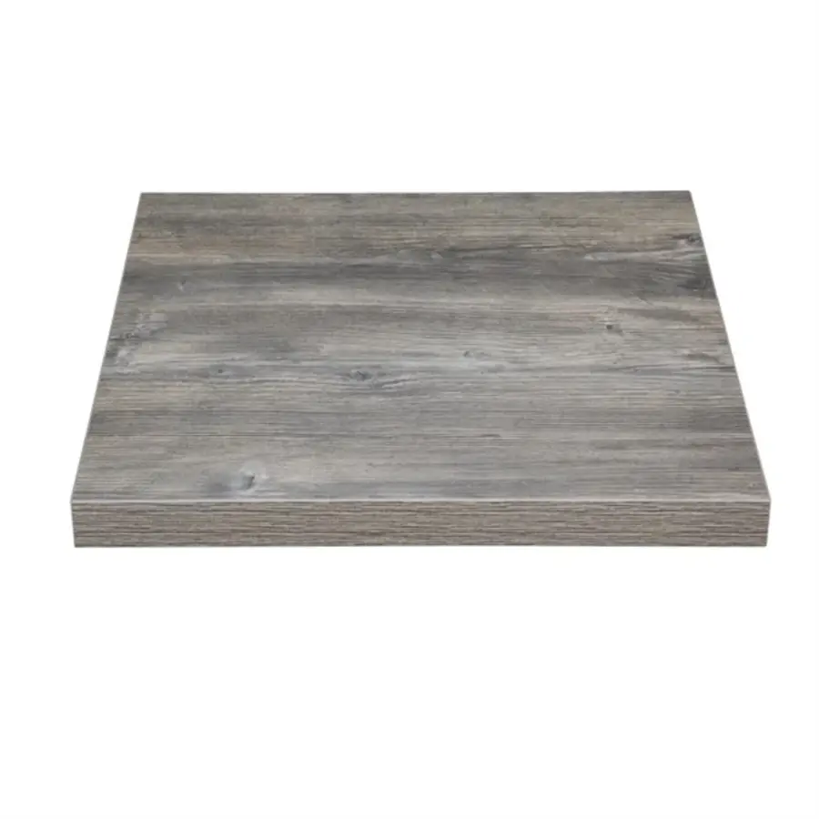 Plateau de table carré en mélamine Bolero | 60 cm