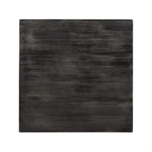  Bolero Plateau de table carré pré-percé Bolero | Noir | 70 cm 