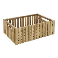 Coffre de rangement en acacia | 356 x 255 x 120 mm