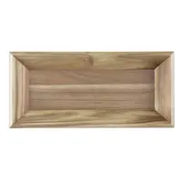 Olympia Acacia rectangular tray | 380x180x50mm