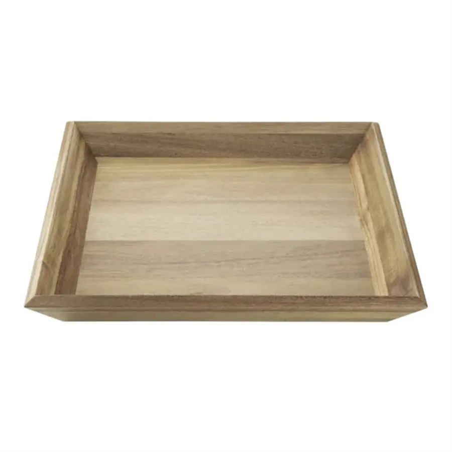 Olympia Acacia tray rectangular | 380x355x50mm