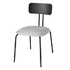 Bolero Bolero Fairfield stoelen | Zwart/Grijs mix | (set 2)