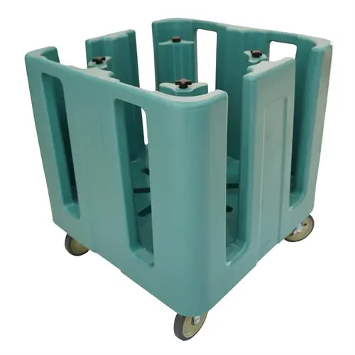  Cambro Compact Adjustable Dish Caddy | Slate Blue 