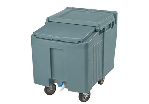  Cambro Cambro ics125l Eisbehälter mit Schiebedeckel | Schieferblau 