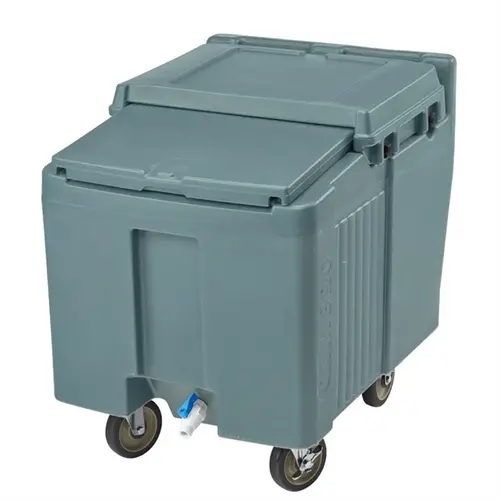  Cambro Cambro ics125l Eisbehälter mit Schiebedeckel | Schieferblau 