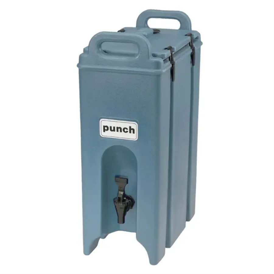 Cambro 500 l CD-Container, isolierter Getränkespender | Schieferblau l 18L