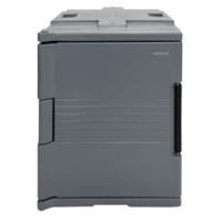 thermo-box 600 Frontladerbox | Schwarz | 46,5x61x63cm