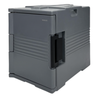 thermo-box 600 Frontladerbox | Schwarz | 46,5x61x63cm