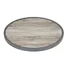 Bolero Bolero round table top | fiberglass with wood effect | 580mm