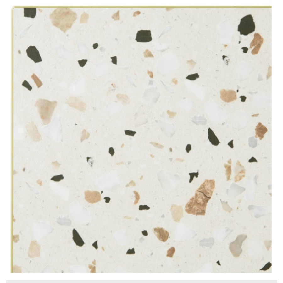 Plateau de table rectangulaire | Style terrazzo | 110(l) x 70(l) x 4,8(p)m