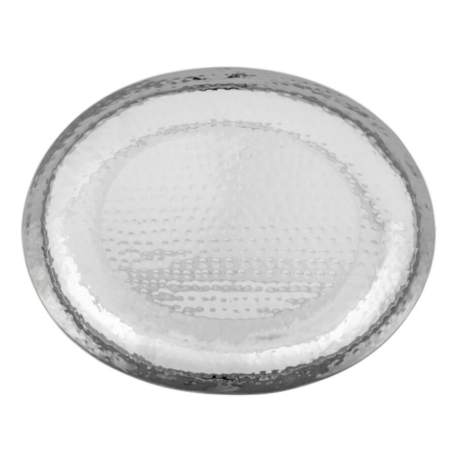 Olympia hammered oval dish | 280 x 230mm