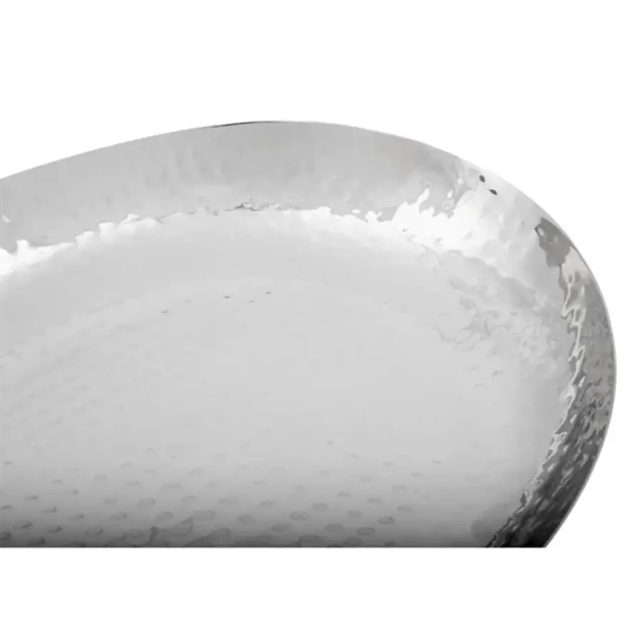 Olympia hammered oval dish | 280 x 230mm