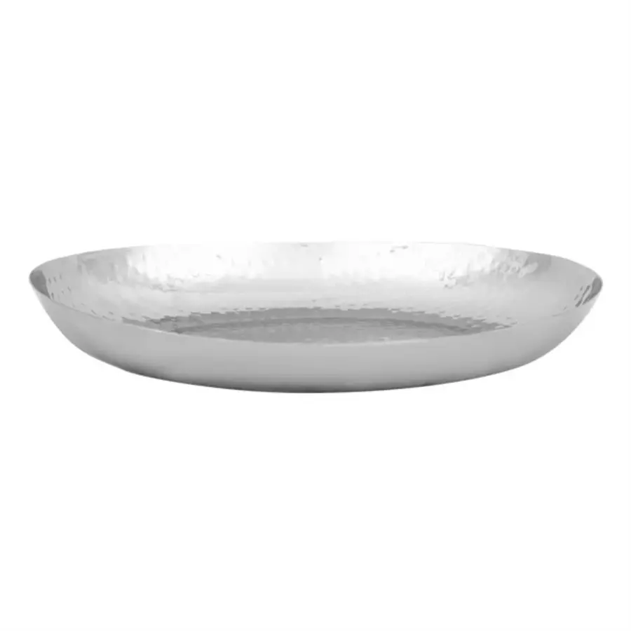 Olympia hammered oval dish | 280 x 230mm