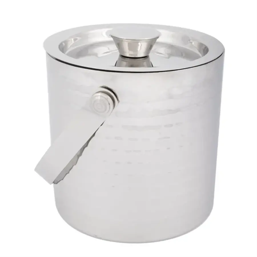 Olympia hammered double wall ice bucket |1550ml