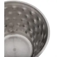 Olympia sauce cup hammered st/st |115ml | (box 12)