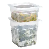 Contenants alimentaires Cambro FreshPro avec couvercle | (pack de 2 x 0,95 l et 2 x 0,47 l)