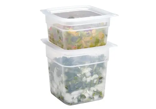  Olympia Cambro FreshPro Food Containers with Lids | (Pack of 2 x 0.95ltr & 2 x 0.47ltr) 