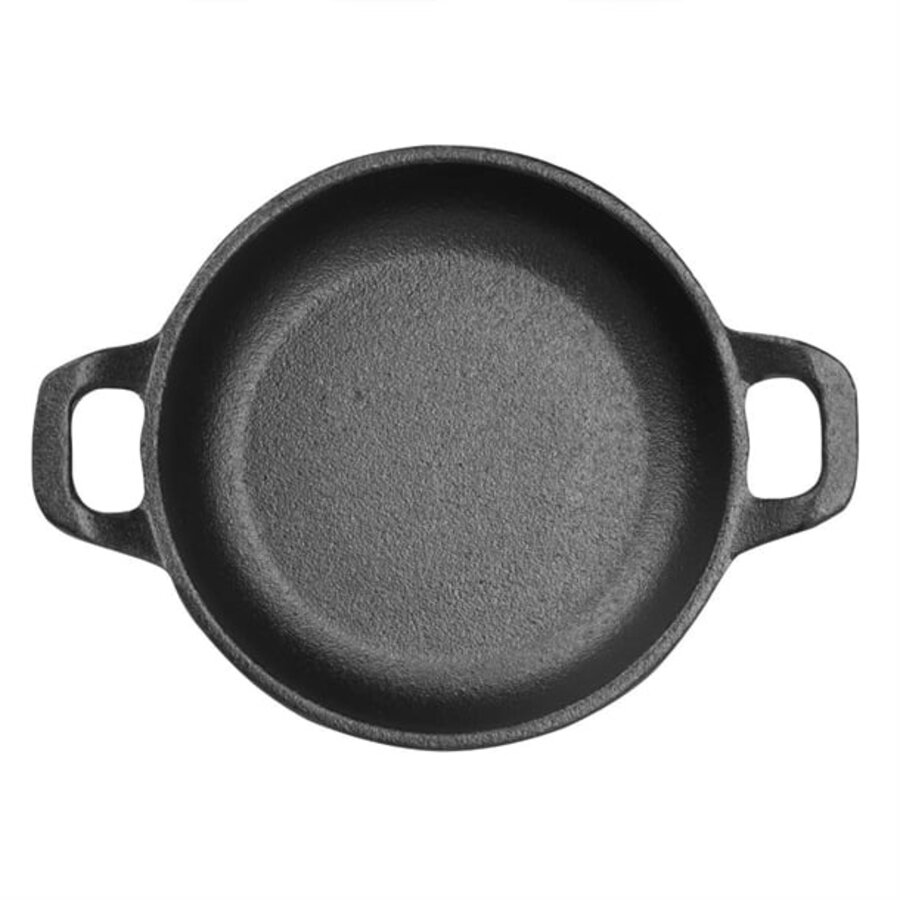 Olympia Gusseisenschüsseln mit Griffen | 3(h) x 12(Ø)cm