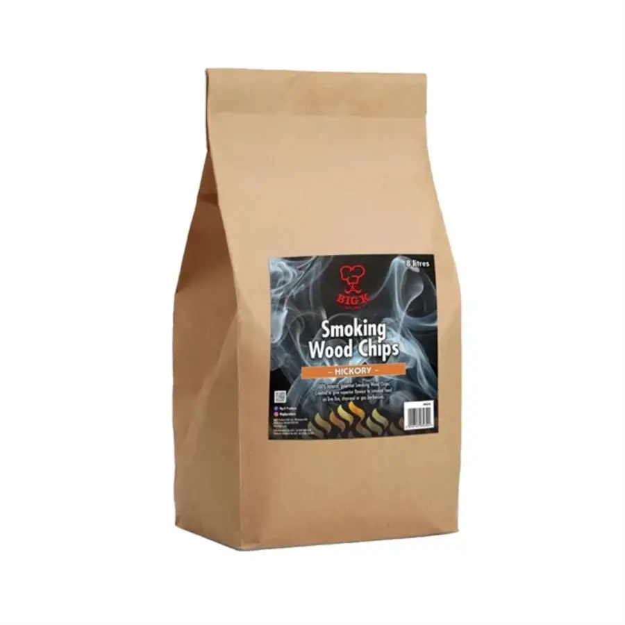 Copeaux de bois à fumer Big K Hickory | 8 litres
