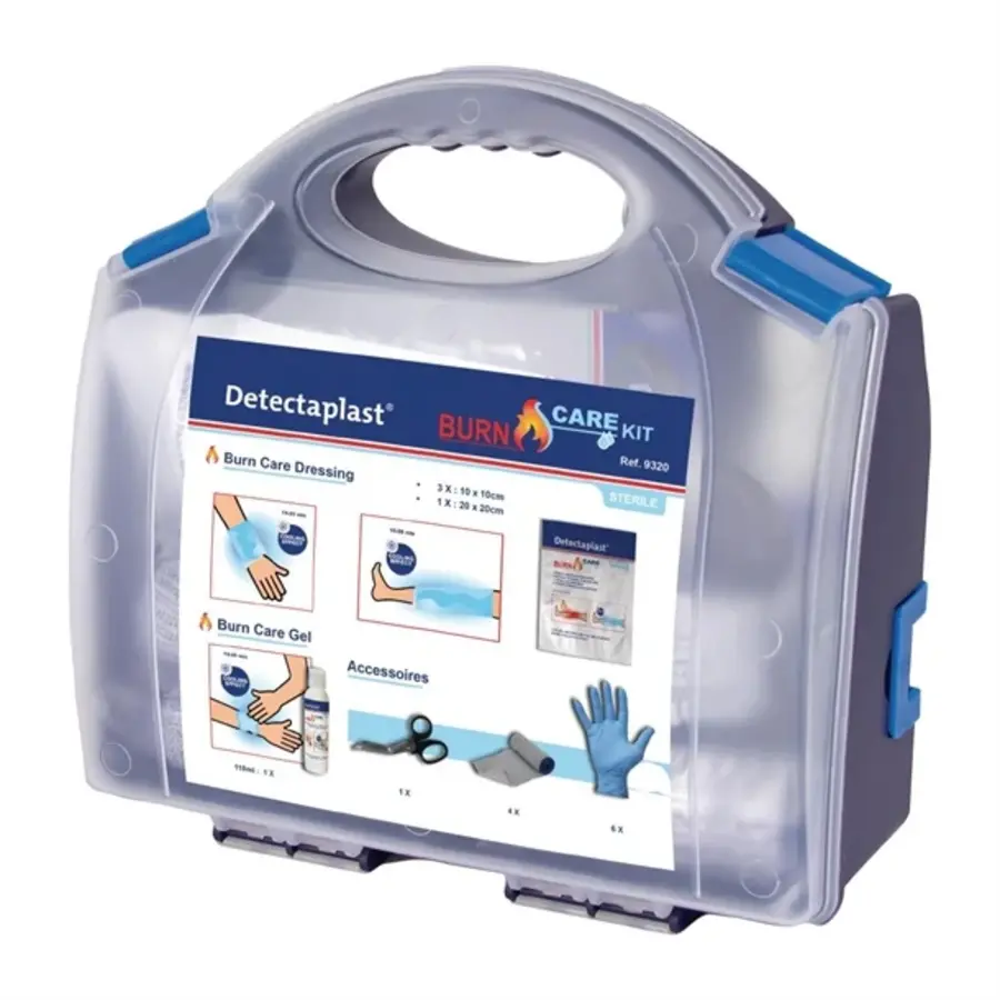 Detectaplast Brandverbrennungs-Pflegeset