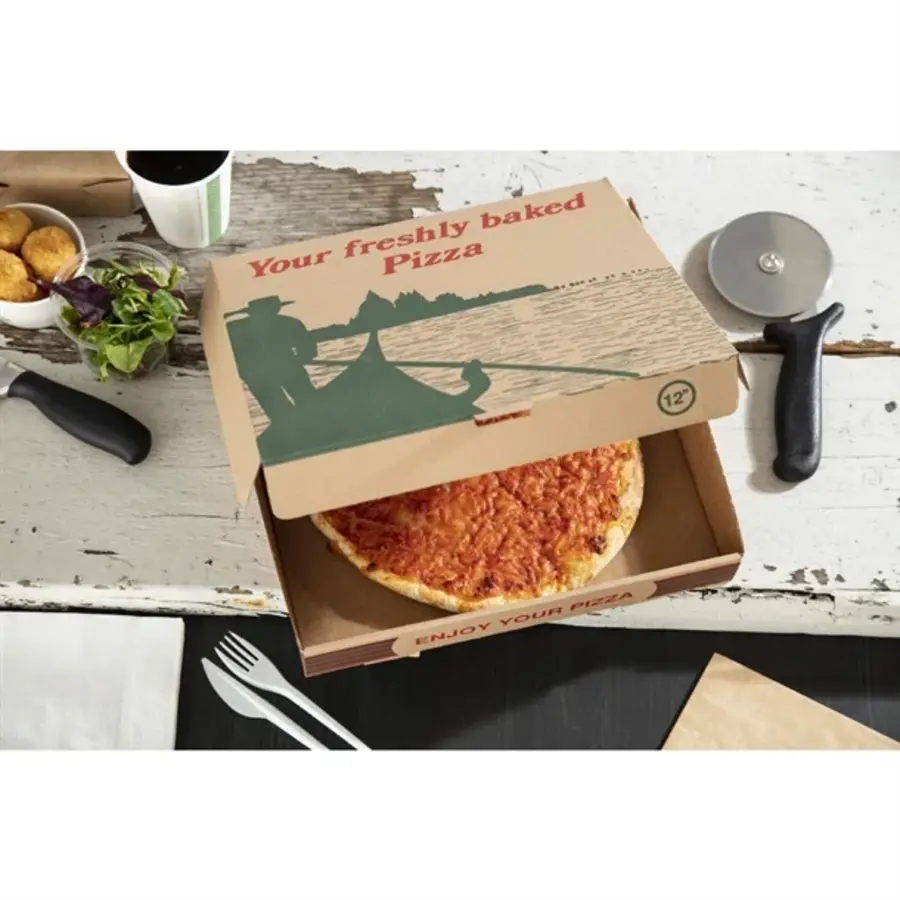 Boîtes à pizza 30cm | (100 pièces)