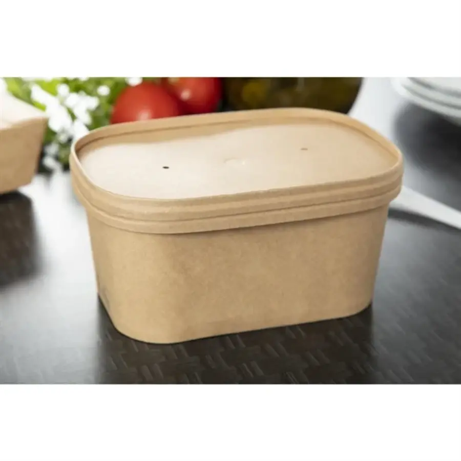 Contenants alimentaires recyclables pour micro-ondes Colpac Stagione | 1L | (300 pièces)