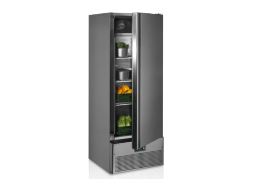  HorecaTraders Koelkast 60 hz RVS -2 tot +8 °C 680 x 700 x 1900 mm 
