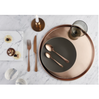 Blush table knife copper | stainless steel | ( 12 Pieces )