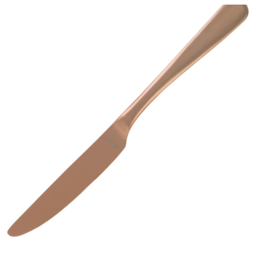  Amefa Couteau de table Blush cuivre | acier inoxydable | ( 12 pièces ) 