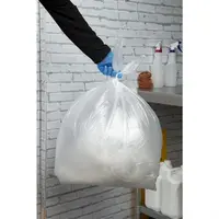 Sacs poubelle transparents Jantex recyclés | 80L |10kg | (200 pièces)
