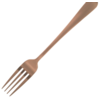 Amefa Blush table fork copper | stainless steel | ( 12 pieces )