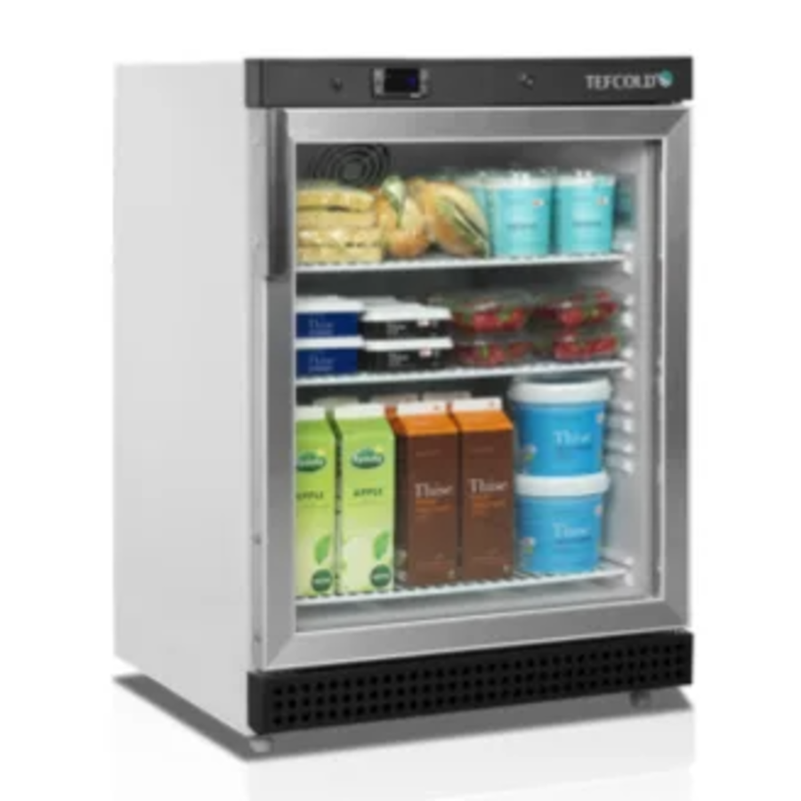 Kühlvitrine 60 Hz Edelstahl -2 bis +8 °C 600 x 585 x 855 mm