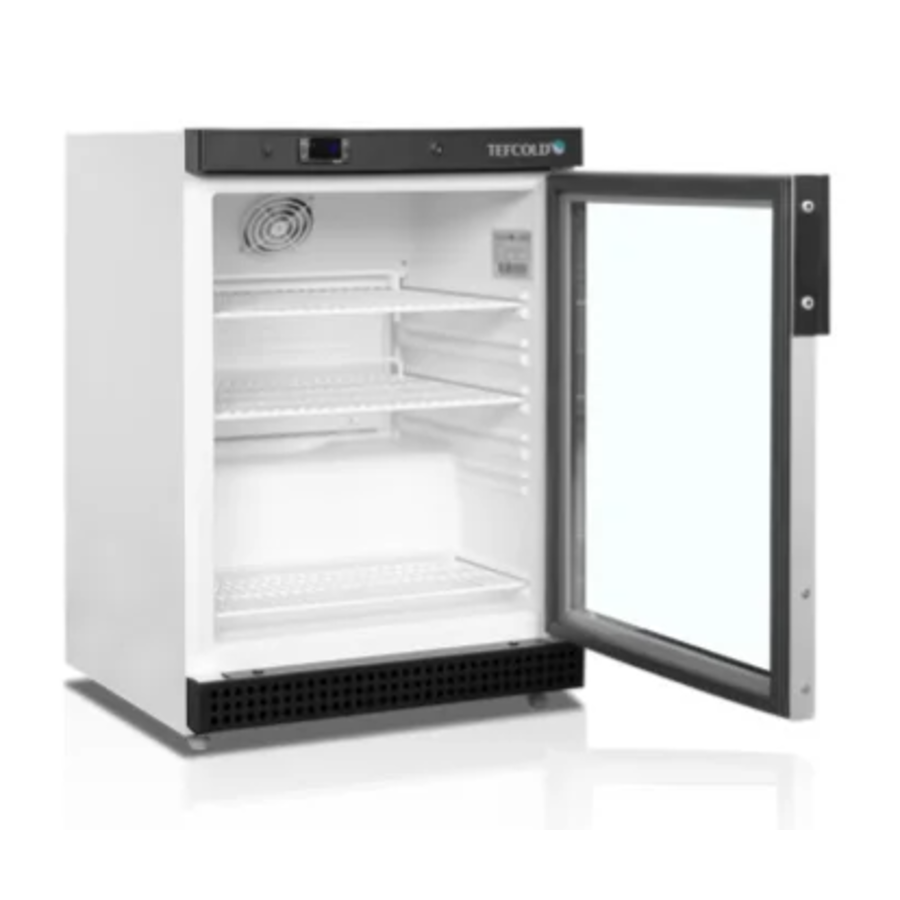 Kühlvitrine 60 Hz Edelstahl -2 bis +8 °C 600 x 585 x 855 mm