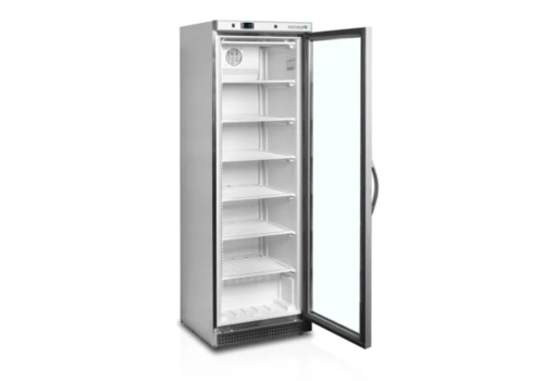  HorecaTraders Vriezer 60 hz RVS -24 tot -10 °C 600 x 585 x 1855 mm 
