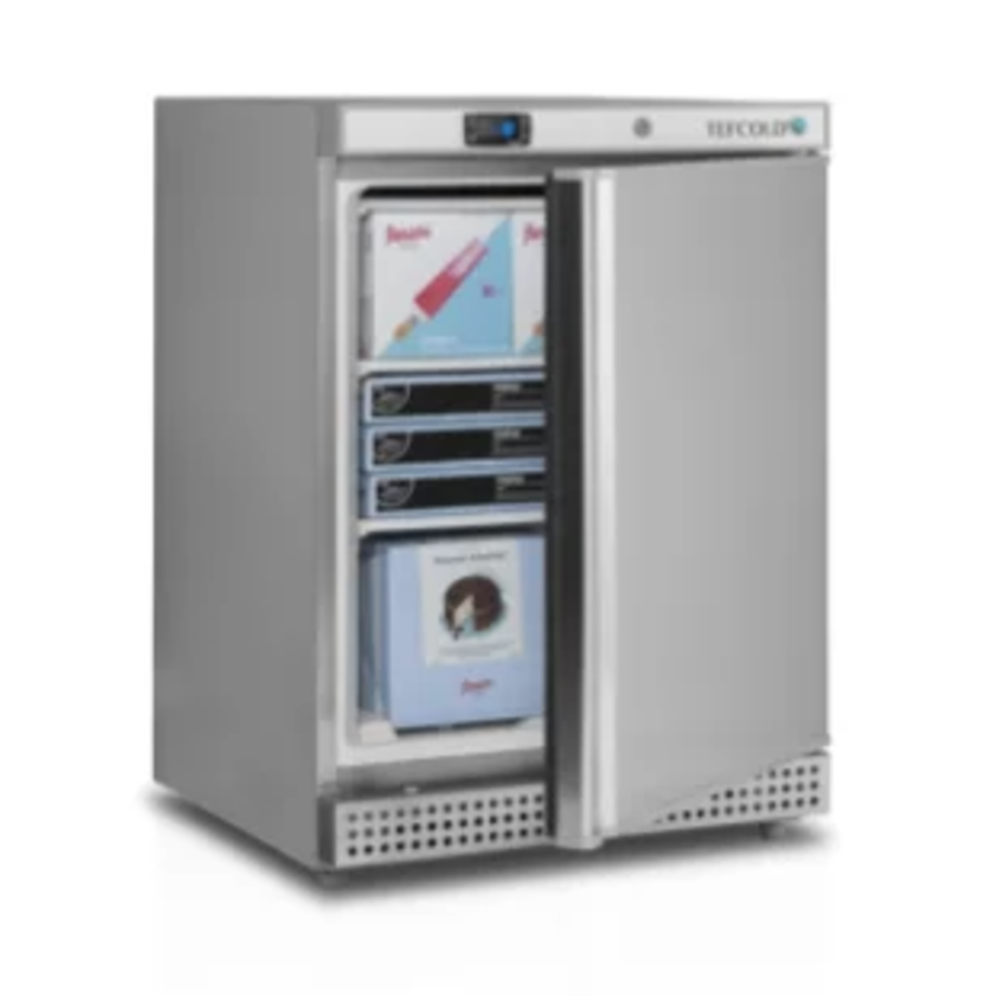 Tiefkühlschrank 60 Hz Edelstahl -24 bis -10 °C 600 x 585 x 855 mm