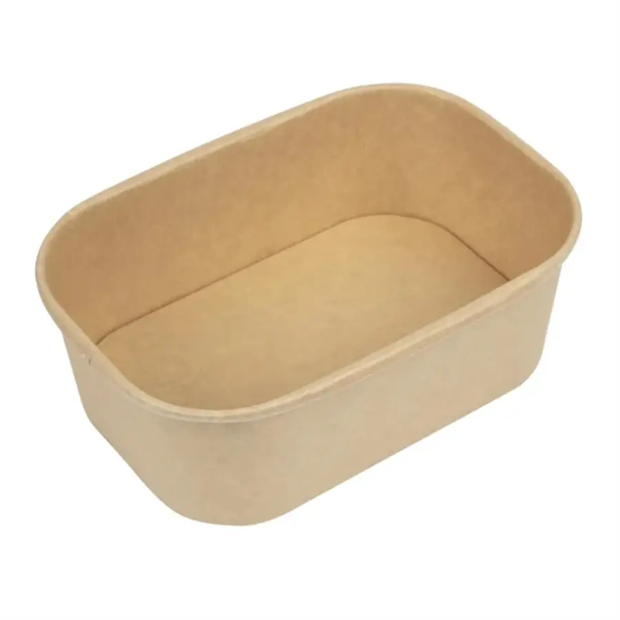 Boîtes alimentaires recyclables allant au micro-ondes Colpac Stagione | 750 ml | (300 pièces)