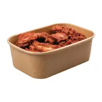 Boîtes alimentaires recyclables allant au micro-ondes Colpac Stagione | 750 ml | (300 pièces)