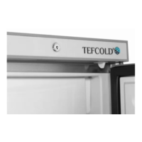 Tiefkühlschrank 60 Hz Edelstahl -24 bis -10 °C 600 x 585 x 855 mm