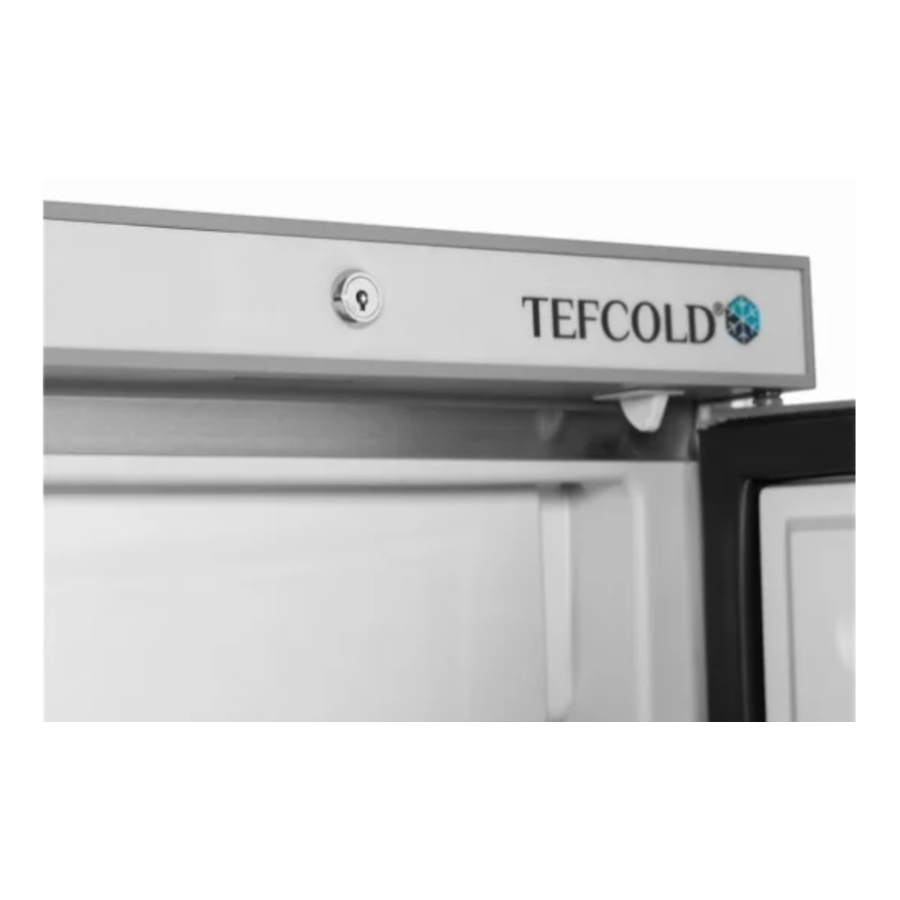 Tiefkühlschrank 60 Hz Edelstahl -24 bis -10 °C 600 x 585 x 855 mm
