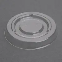 Couvercles en PET recyclables pour contenants de sauce bagasse | (1000 pièces)