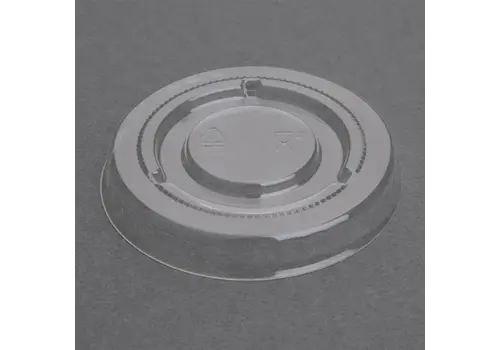  HorecaTraders Couvercles en PET recyclables pour contenants de sauce bagasse | (1000 pièces) 