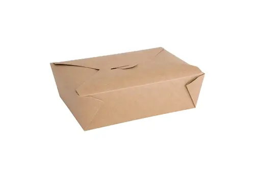  HorecaTraders Boîtes alimentaires en carton recyclables | 197 mm | (200 pièces) 