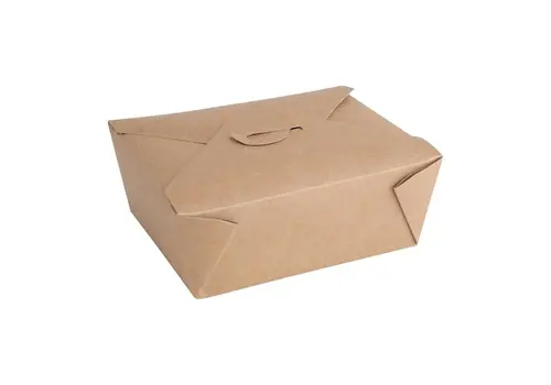 HorecaTraders Boîtes alimentaires en carton recyclables | 152 mm | (200 pièces) 
