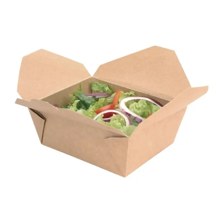 Boîtes alimentaires en carton recyclables | 152 mm | (200 pièces)