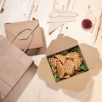 Recycelbare Lebensmittelkartons aus Karton | 152 mm | (200 Stück)